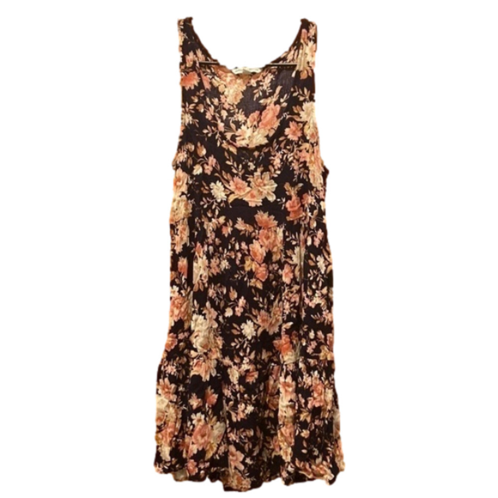 American Eagle Floral Flowy Sleeveless Dress Size Small